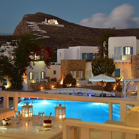 Chora Resort Hotel & Spa Folegandros Town Exterior foto