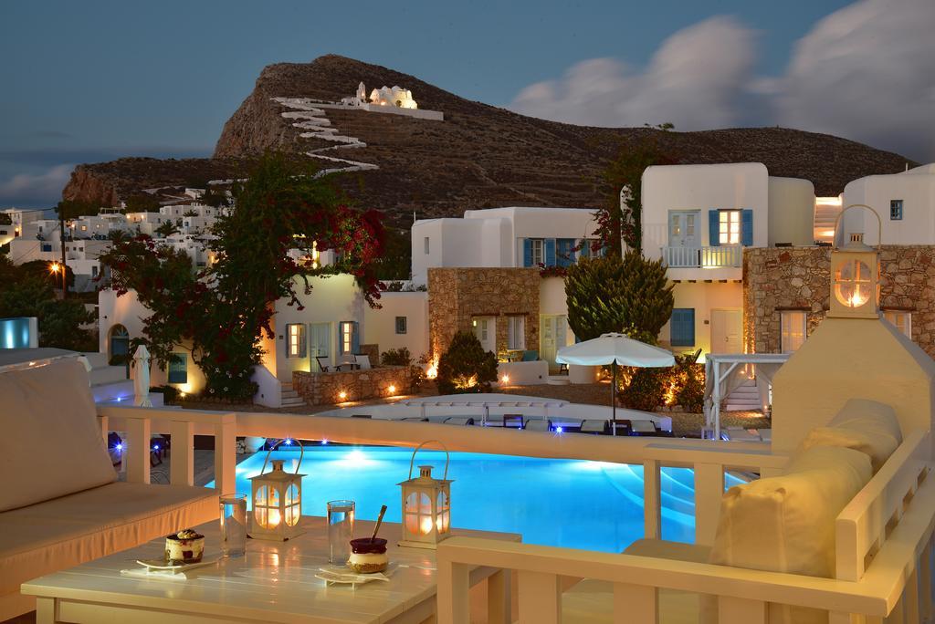 Chora Resort Hotel & Spa Folegandros Town Exterior foto