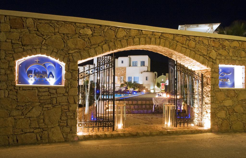 Chora Resort Hotel & Spa Folegandros Town Exterior foto