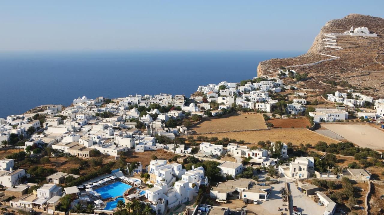 Chora Resort Hotel & Spa Folegandros Town Exterior foto