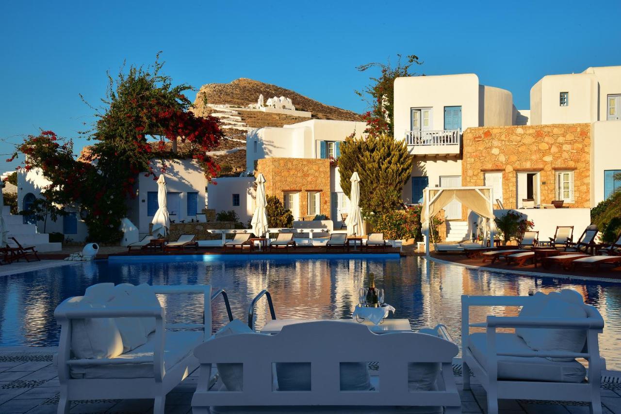 Chora Resort Hotel & Spa Folegandros Town Exterior foto