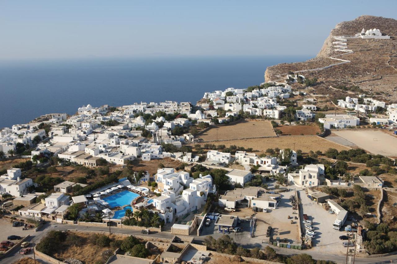 Chora Resort Hotel & Spa Folegandros Town Exterior foto